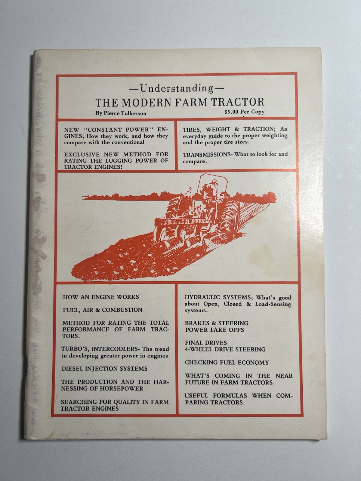 Understanding The Modern Farm Tractor Paperback By Pierce Fullerton