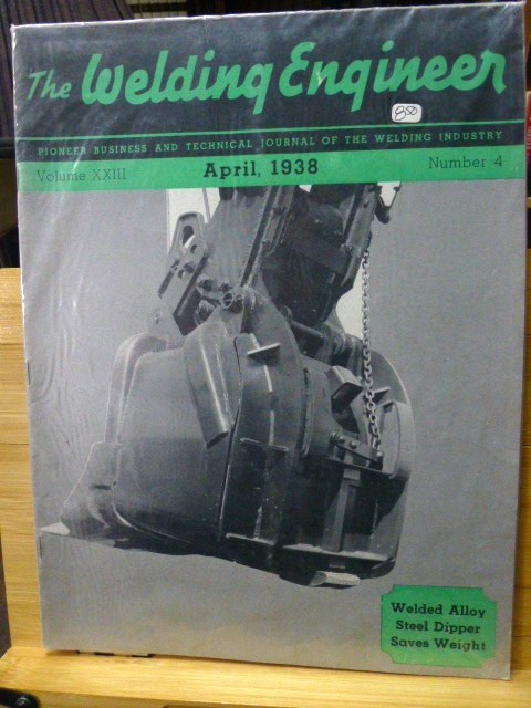 Welding Engineer & Welding Journals – Lot of 10 (Late 1930s, early 1940s)