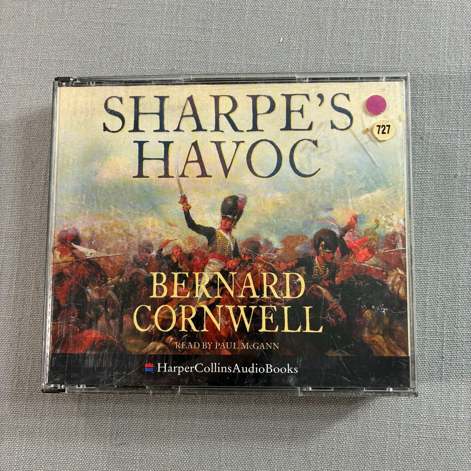 Bernard Cornwell Sharpe’s Havoc Audiobook Abridged CD Set Paul McGann