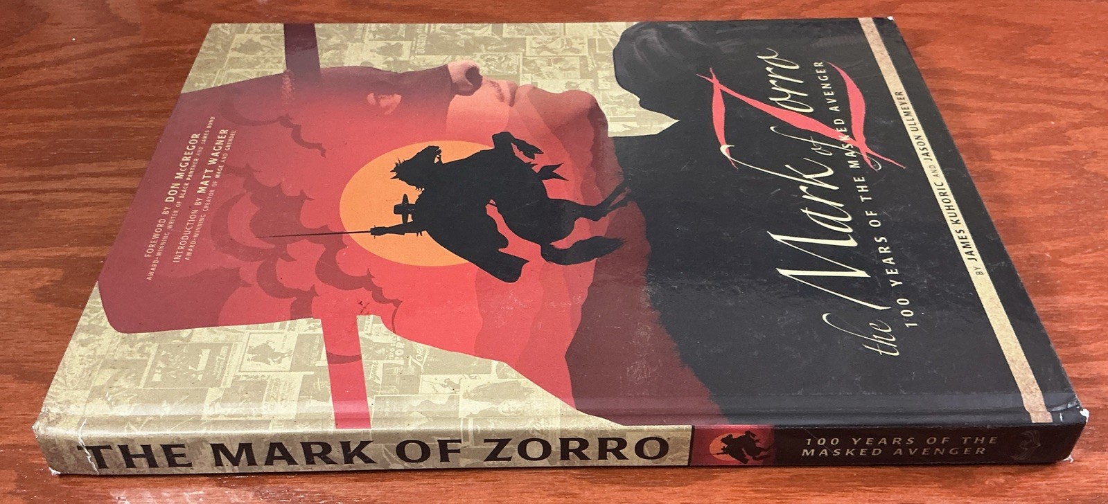 The Mark of Zorro 100 Years of the Masked Avenger HC Art Book