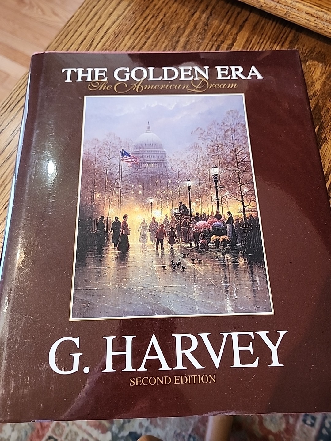 G. Harvey SIGNED The Golden Era. The American Dream. 1992 2nd Edition Very Good