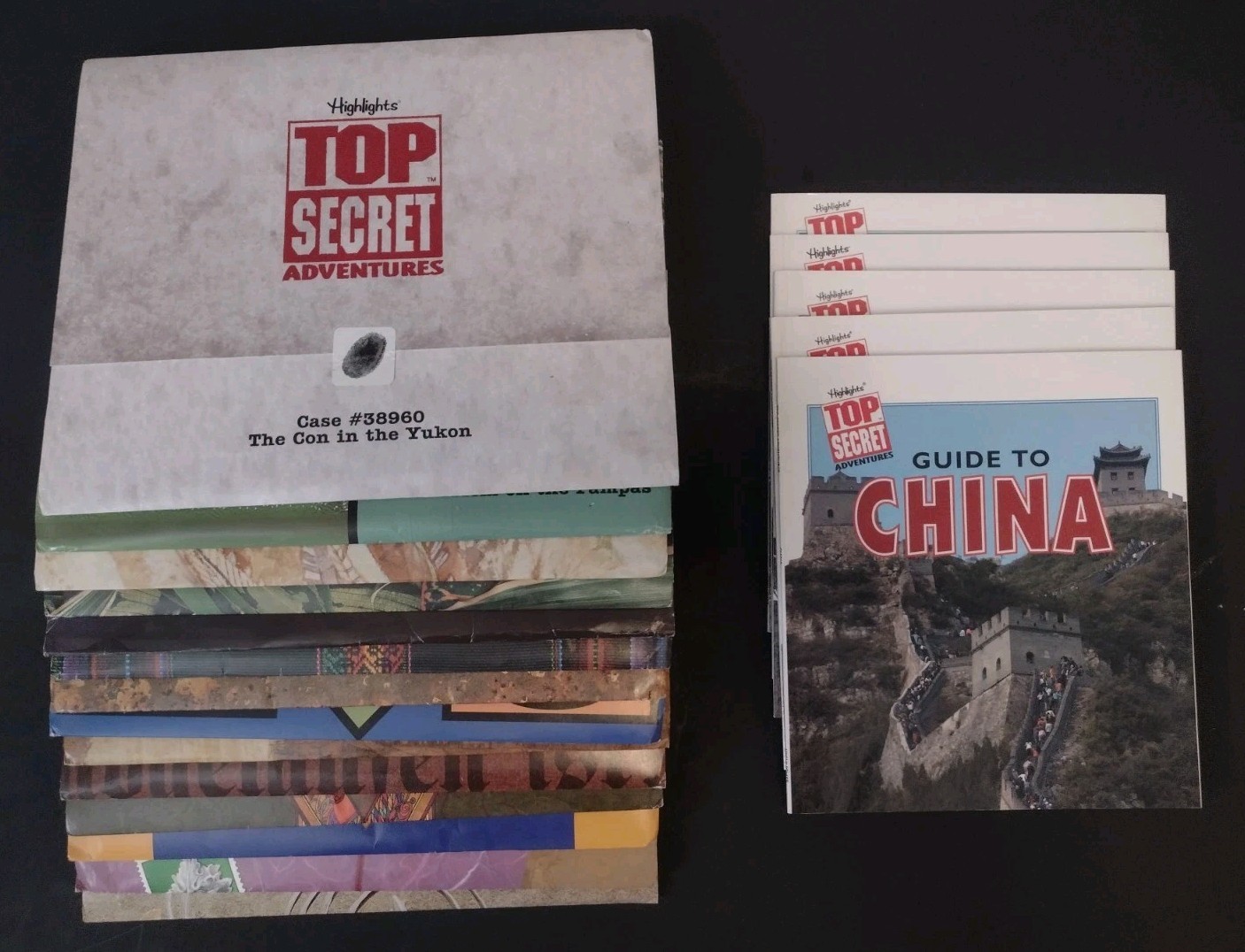 Highlights Top Secret Adventures Lot – 14 Adventures + 5 Books (No Keychains)