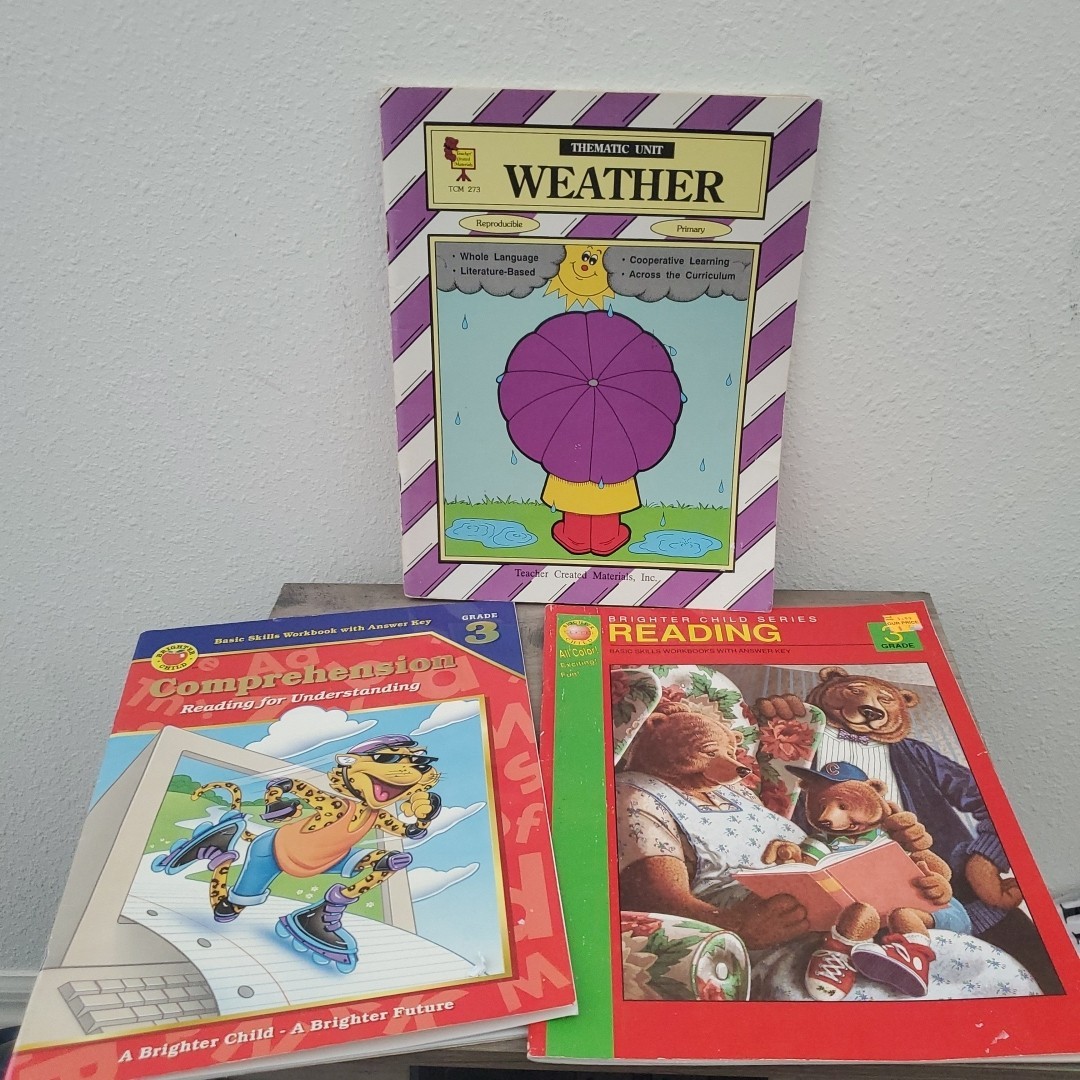 3rd Grade Workbooks Weather, Reading, Comprehension