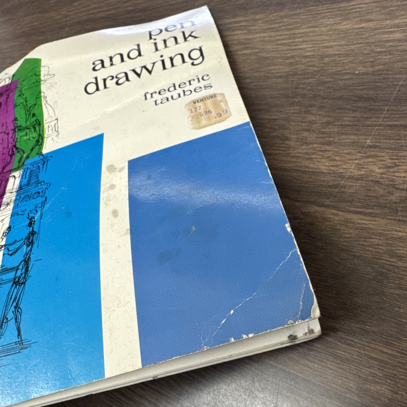 PEN AND INK DRAWING Frederic TAUBES (First Edition 1962) Pitman Publishing 41