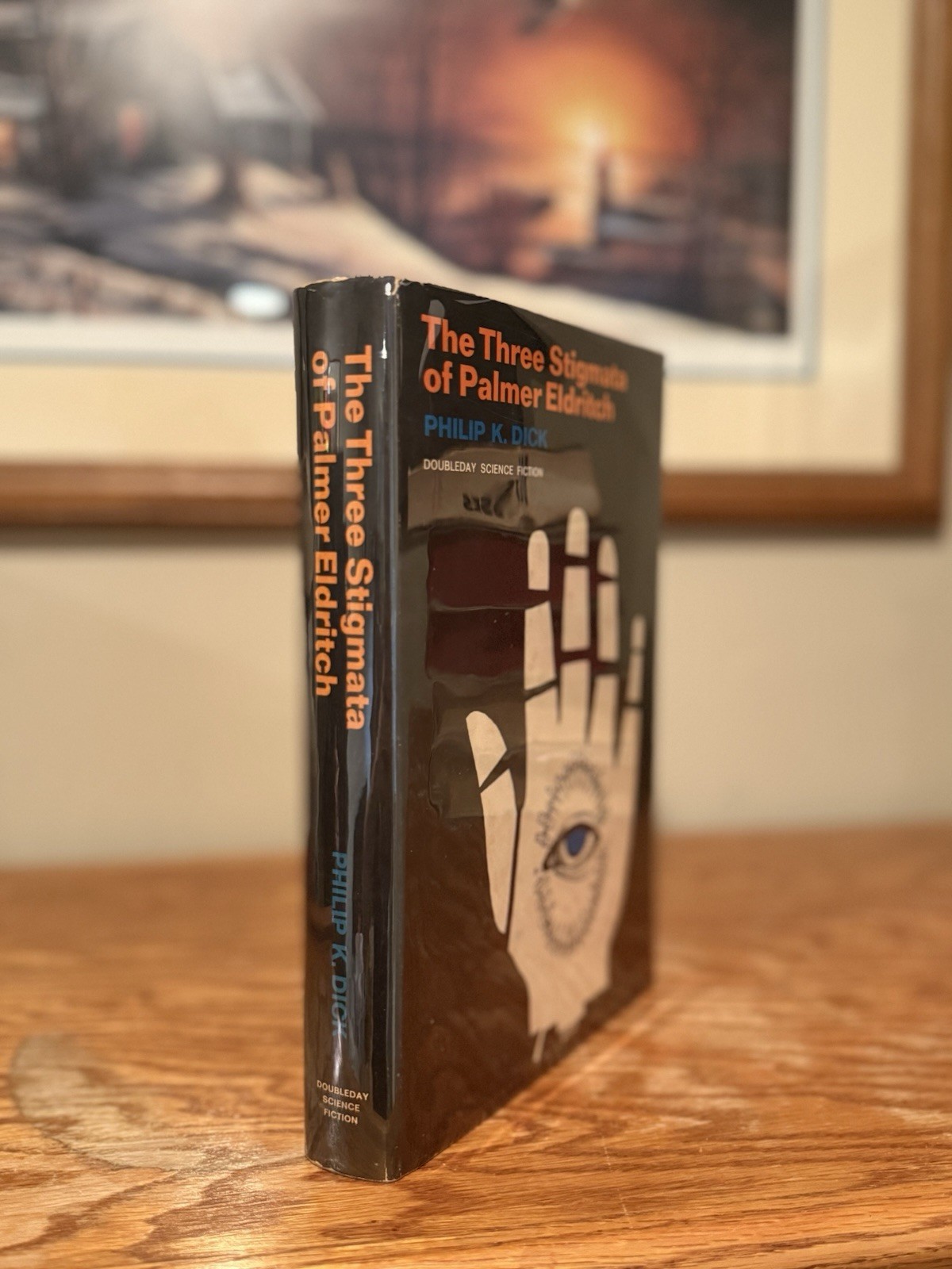 Philip K. Dick The Three Stigmata of Palmer Eldritch HCDJ 1965 SiFi Dystopian