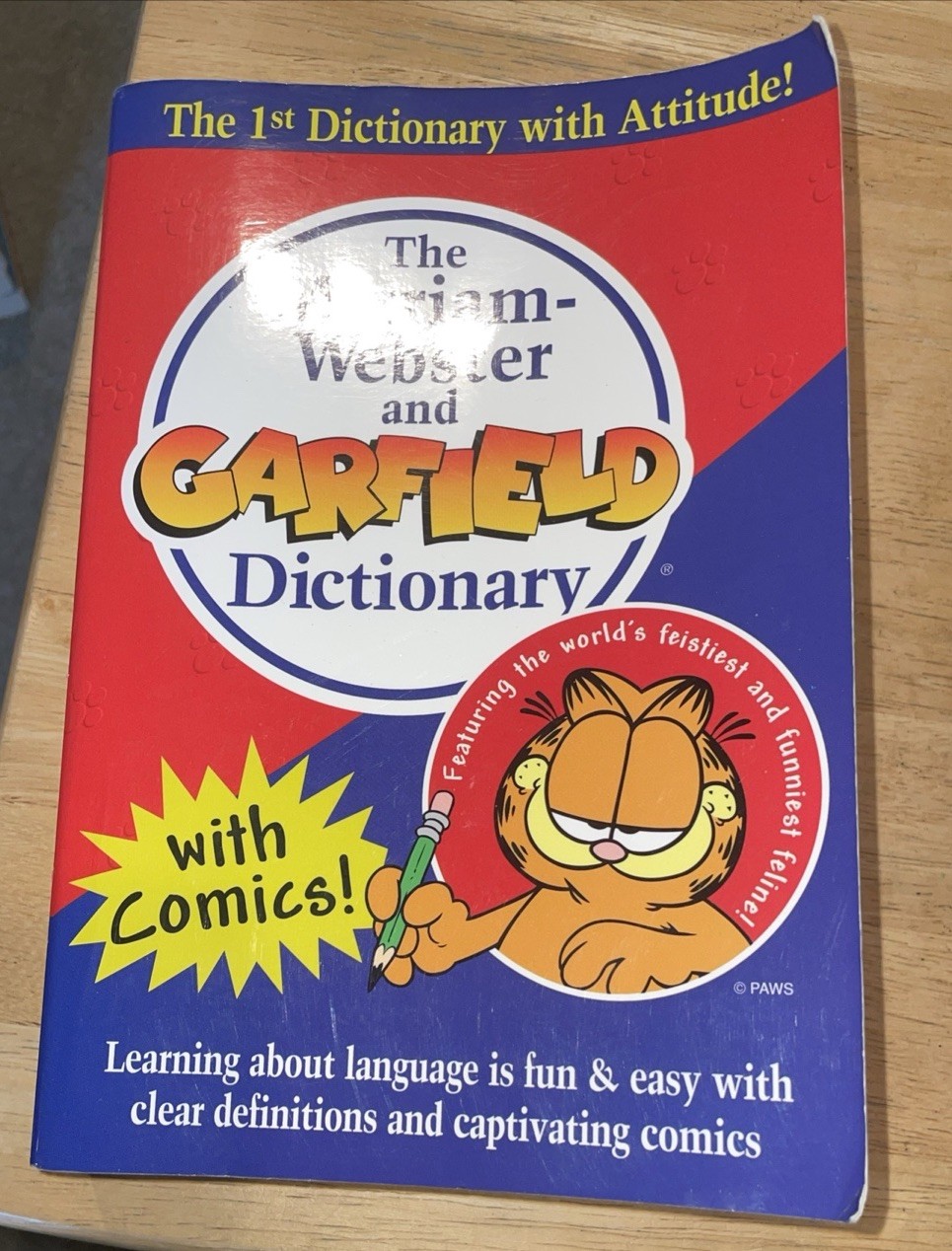 The Merriam-Webster and Garfield Dictionary – Paperback – 300 Pages