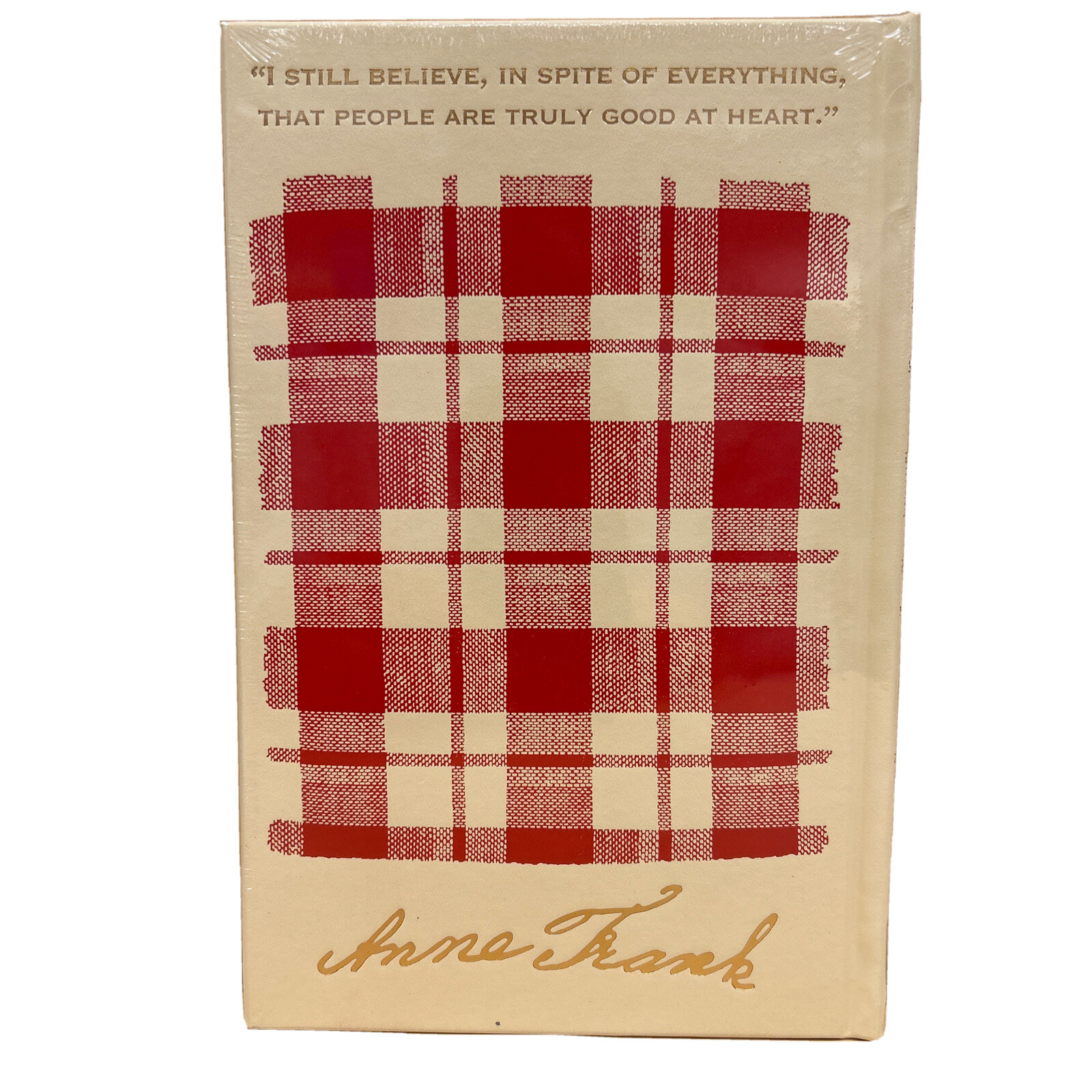 ❤️THE DIARY of a YOUNG GIRL by Anne Frank Leather Bound Collectible Sealed NEW