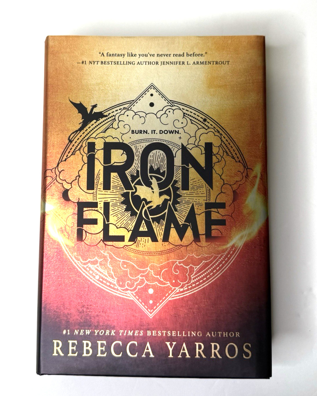 Iron Flame First Edition Nov 2023 First Print Sprayed Edges Printed in Italy