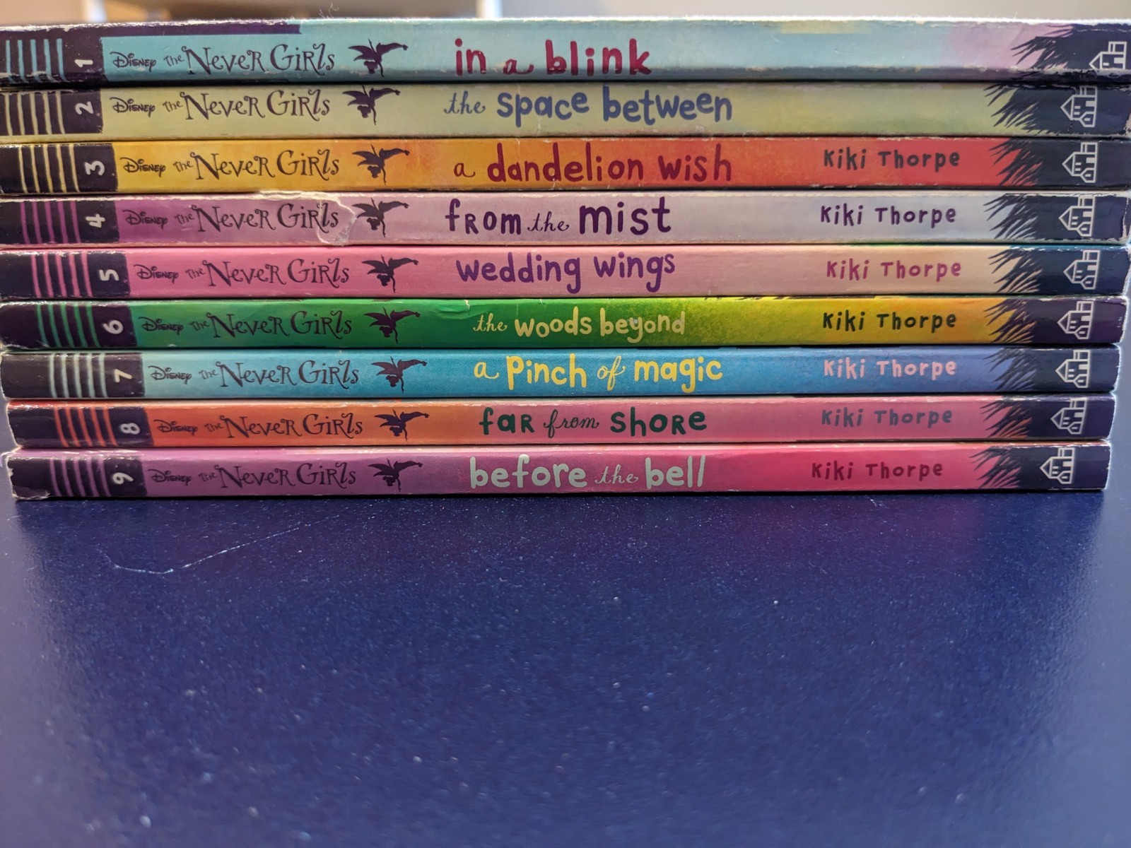 Never Girls Books 1-9 Kiki Thorpe, Paperback, Illustrated, Ages 9-12