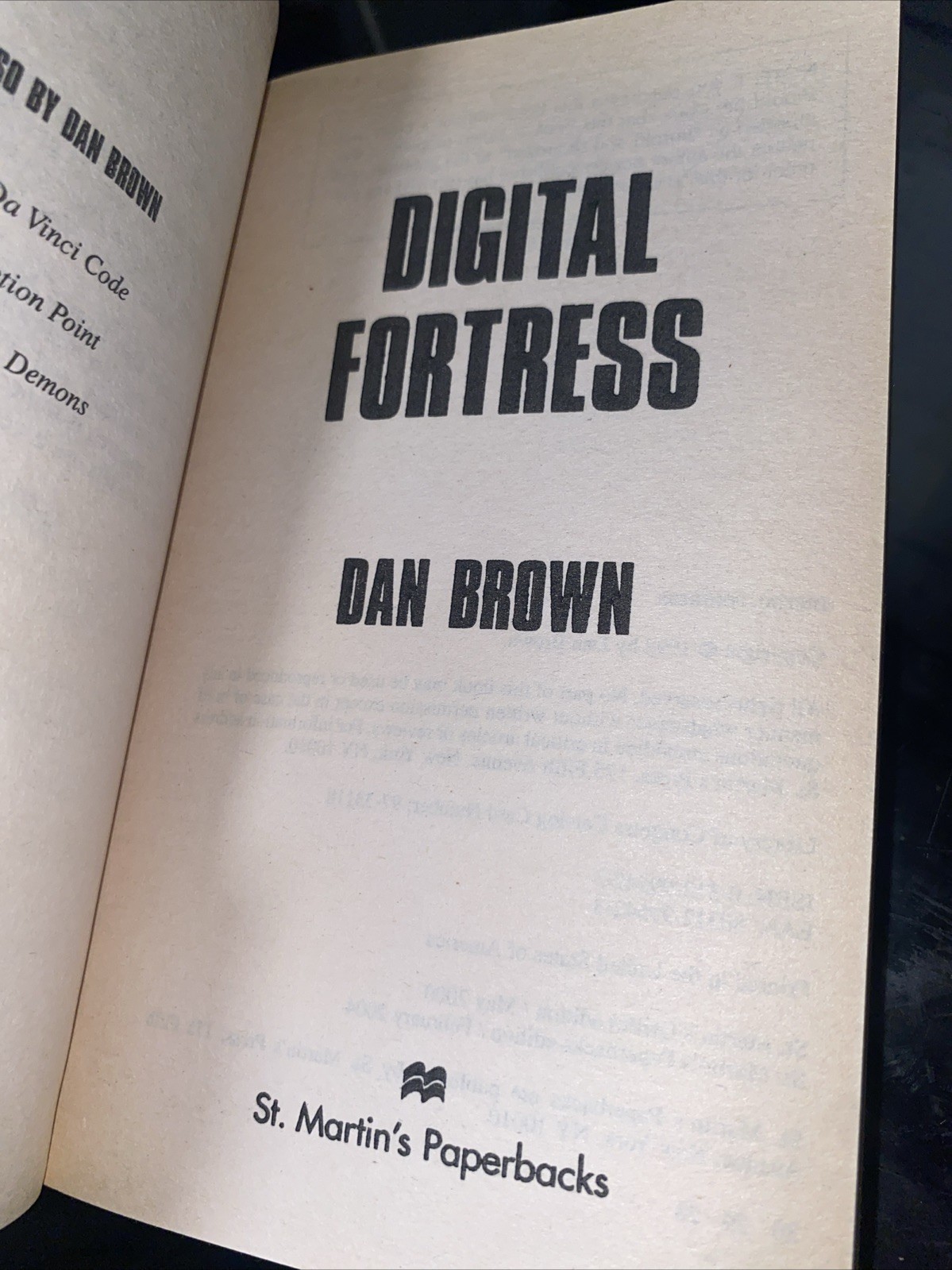 Digital Fortress: A Thriller – Hardcover By Brown, Dan – GOOD