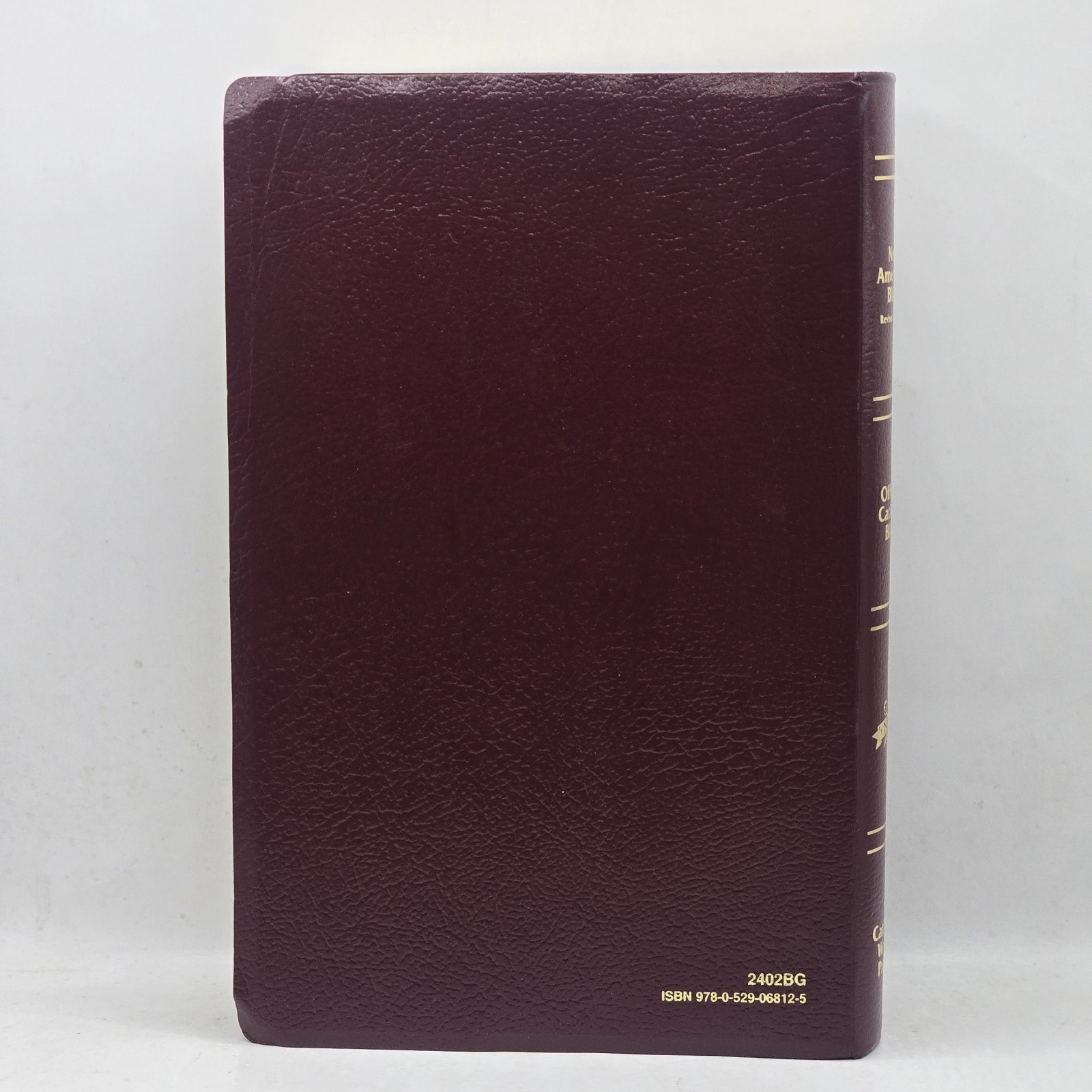 The New American Bible Catholic World Press Red Letter Edition