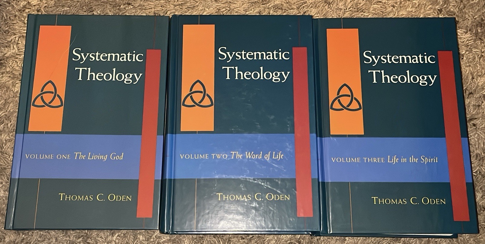 Systematic Theology 3 Volume Set by Thomas C. Oden Hardcover Hendrickson