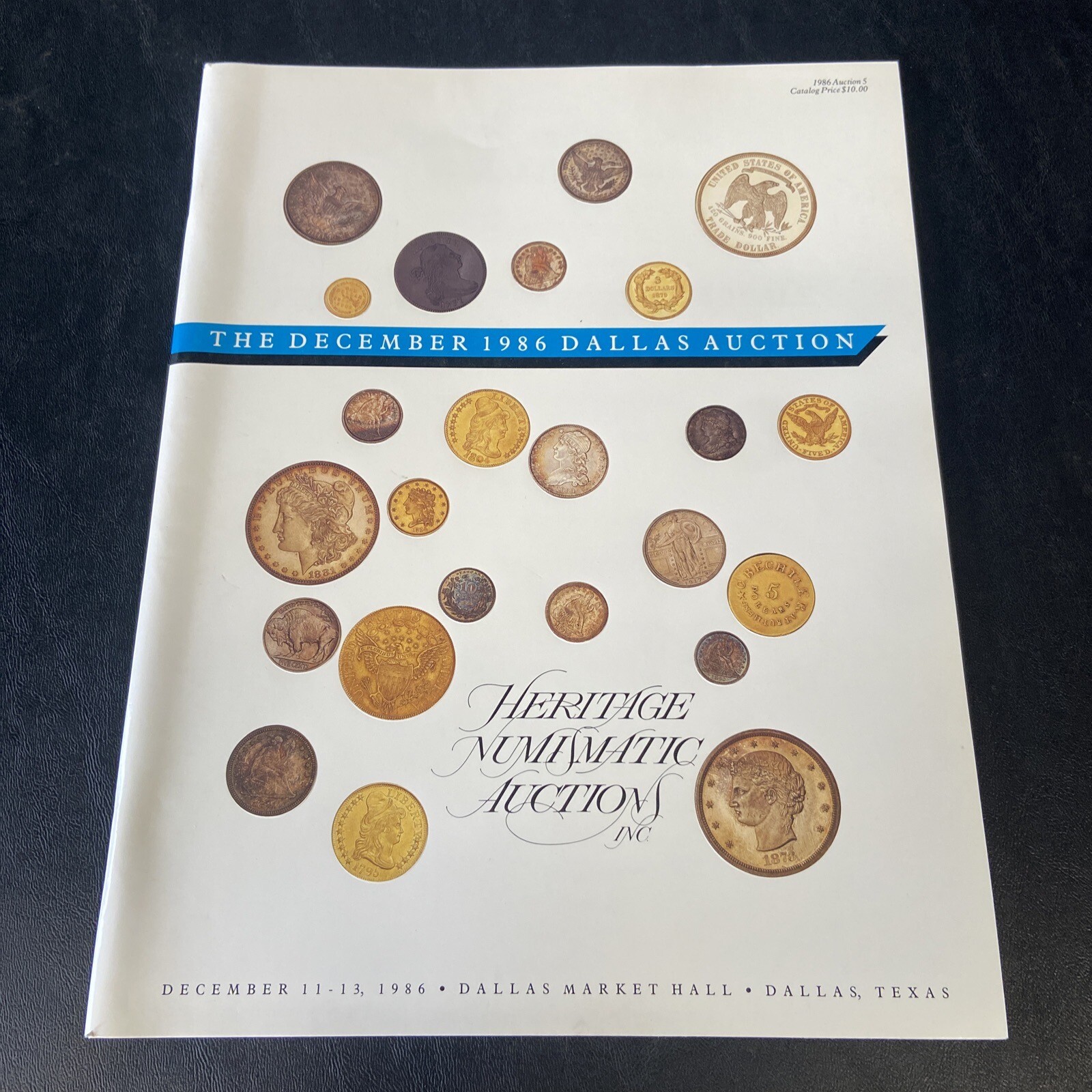 The Heritage Numismatic Coin Auctions Catalog – 70 Pages December 1986