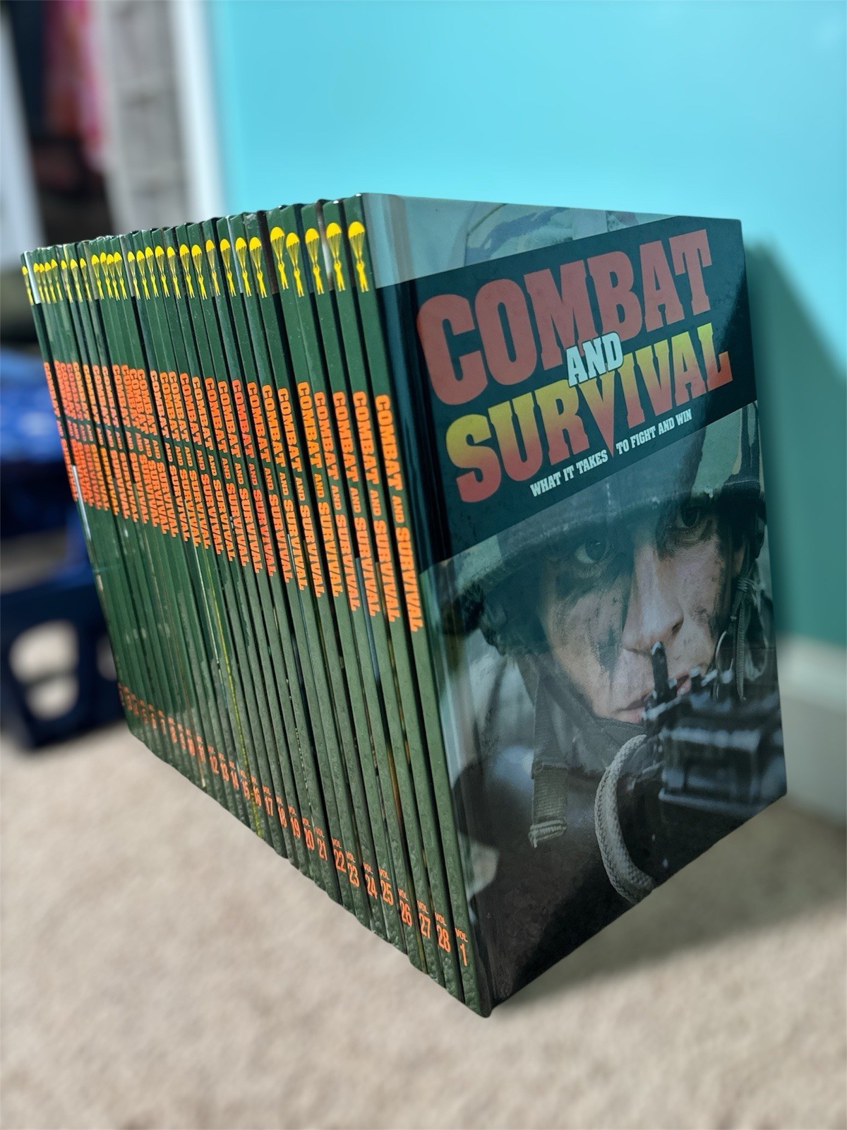 Vintage 1991 Combat and Survival Books – Complete 28 Volume Set *NEW CONDITION*
