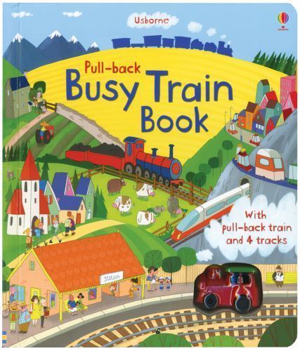 Usborne Busy Train Book – hardcover, Fiona Watt, 9780794533335