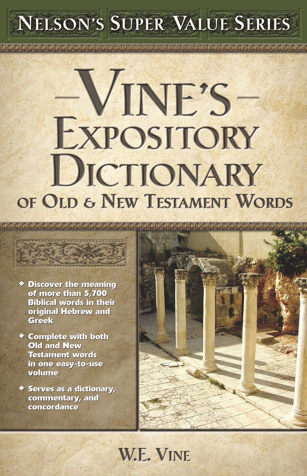 Vine’s Expository Dictionary of the Old and New Testament Words (Super Value…