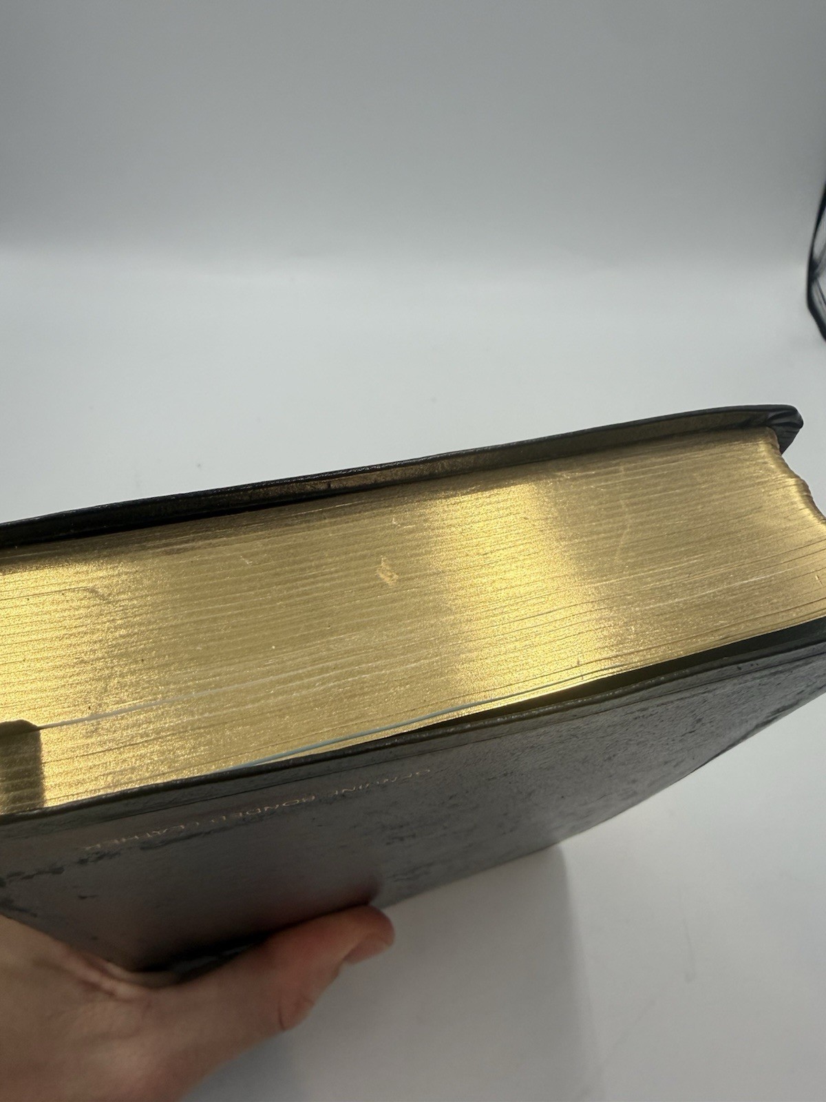 HOLY BIBLE NELSON REGENCY 3005 NKJV REFERENCE EDITION IN BLACK GENUINE BONDE…