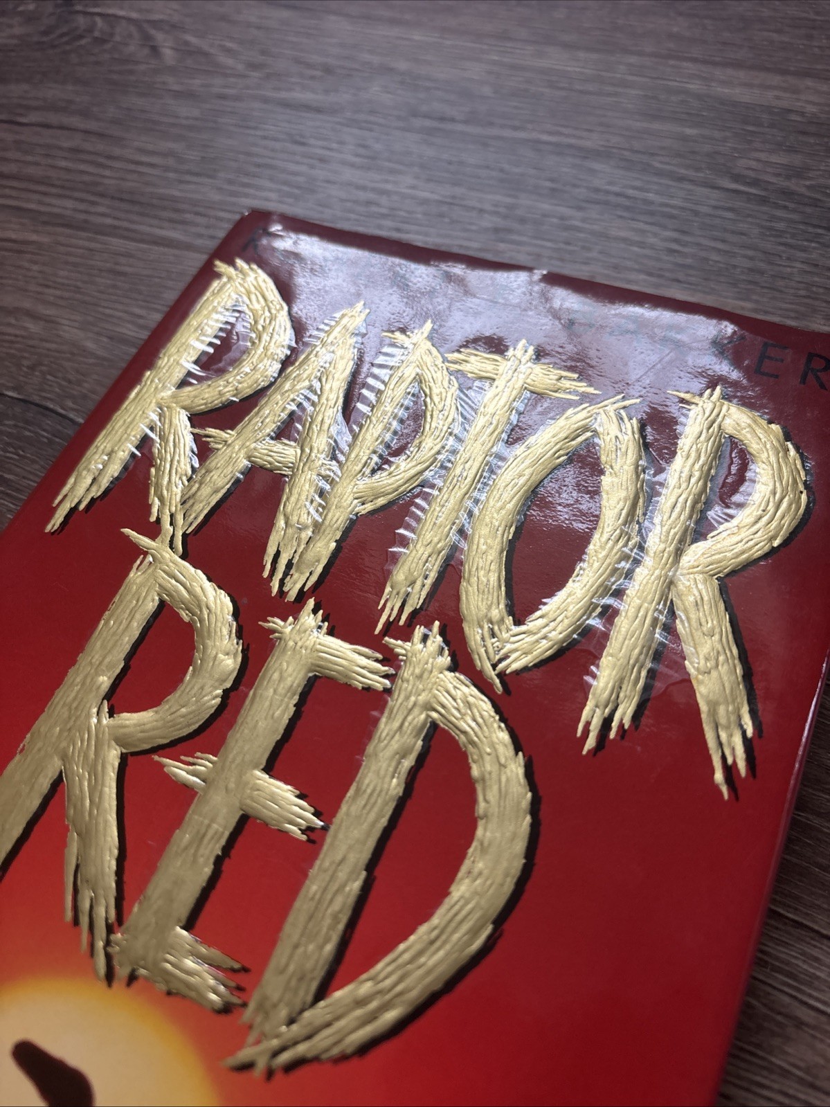 Raptor Red Robert T. Bakker HCDJ 1st Print 1st Edition 1995 Bantam – T1205