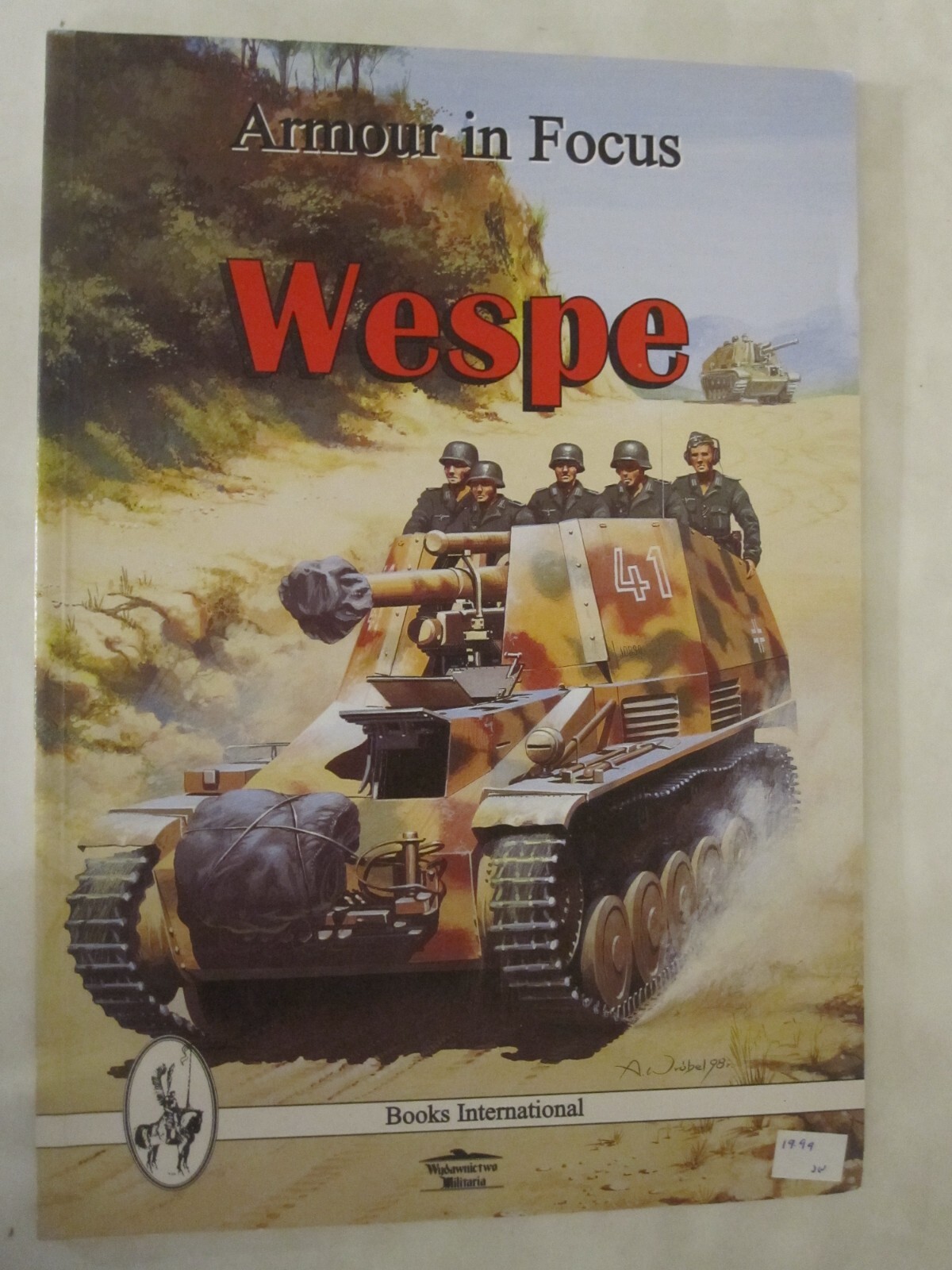 Armour in Focus Wespe, BW Photos, Color Plates, 38 pages, softcover
