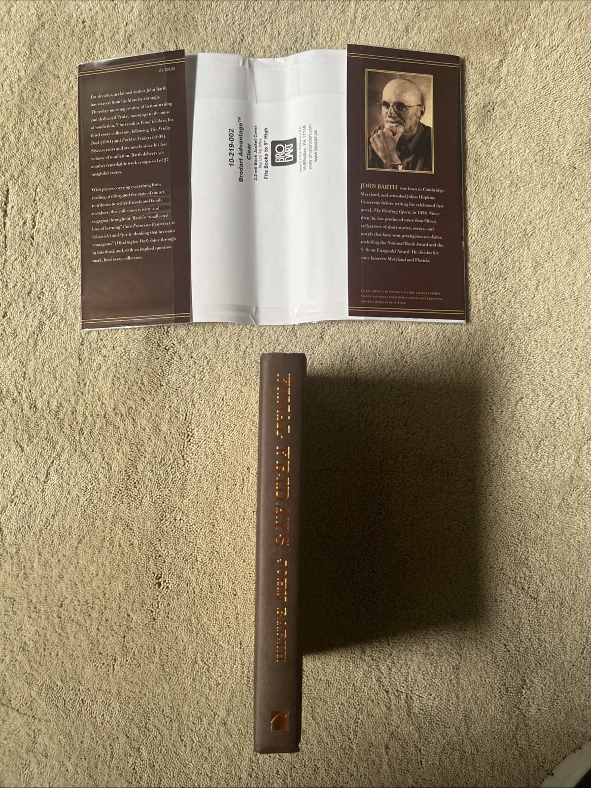 Final Fridays, John Barth. Counterpoint 2012. Signed & Dated First Printing.