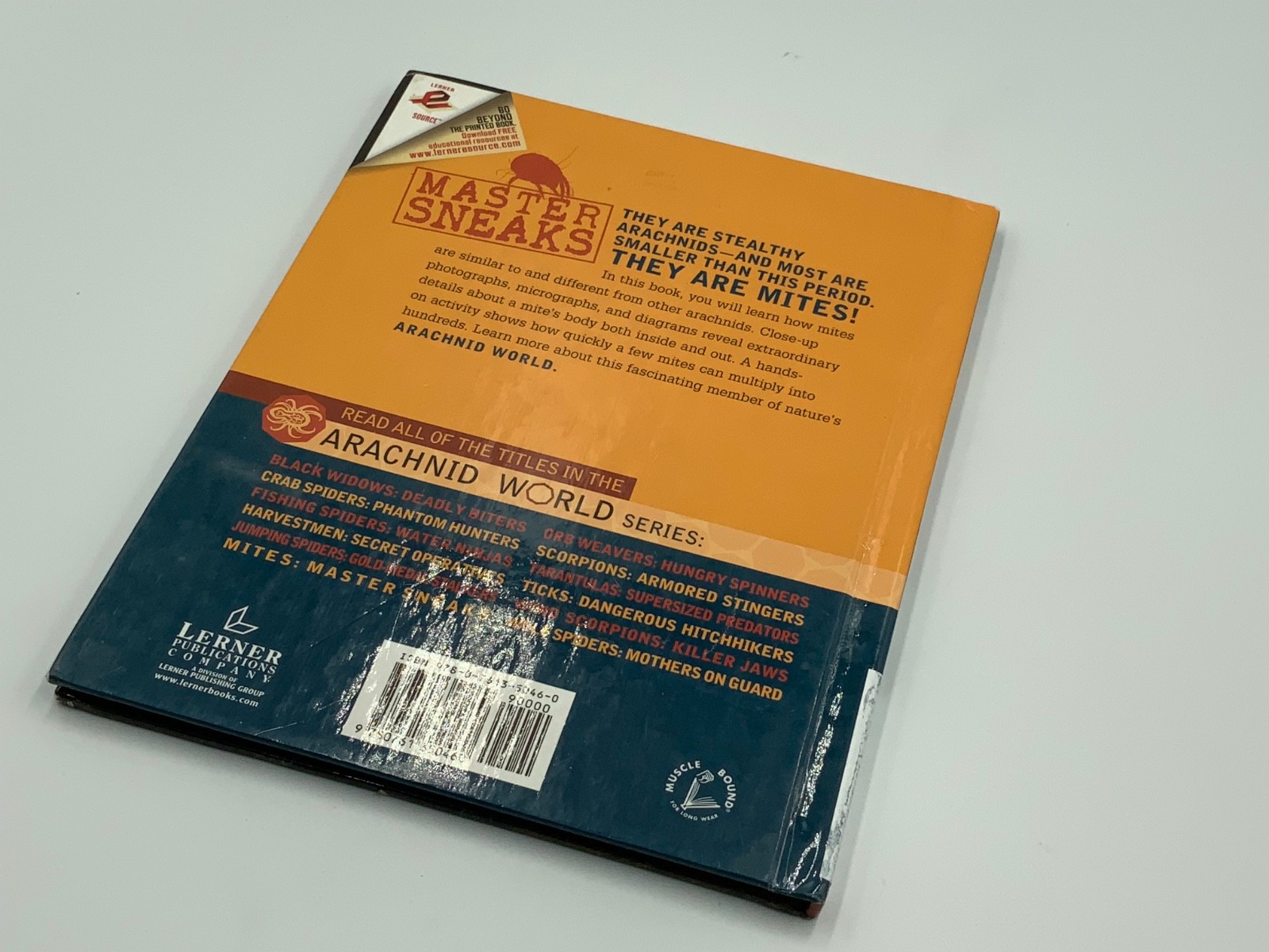 Mites : Master Sneaks Library Binding Sandra Markle