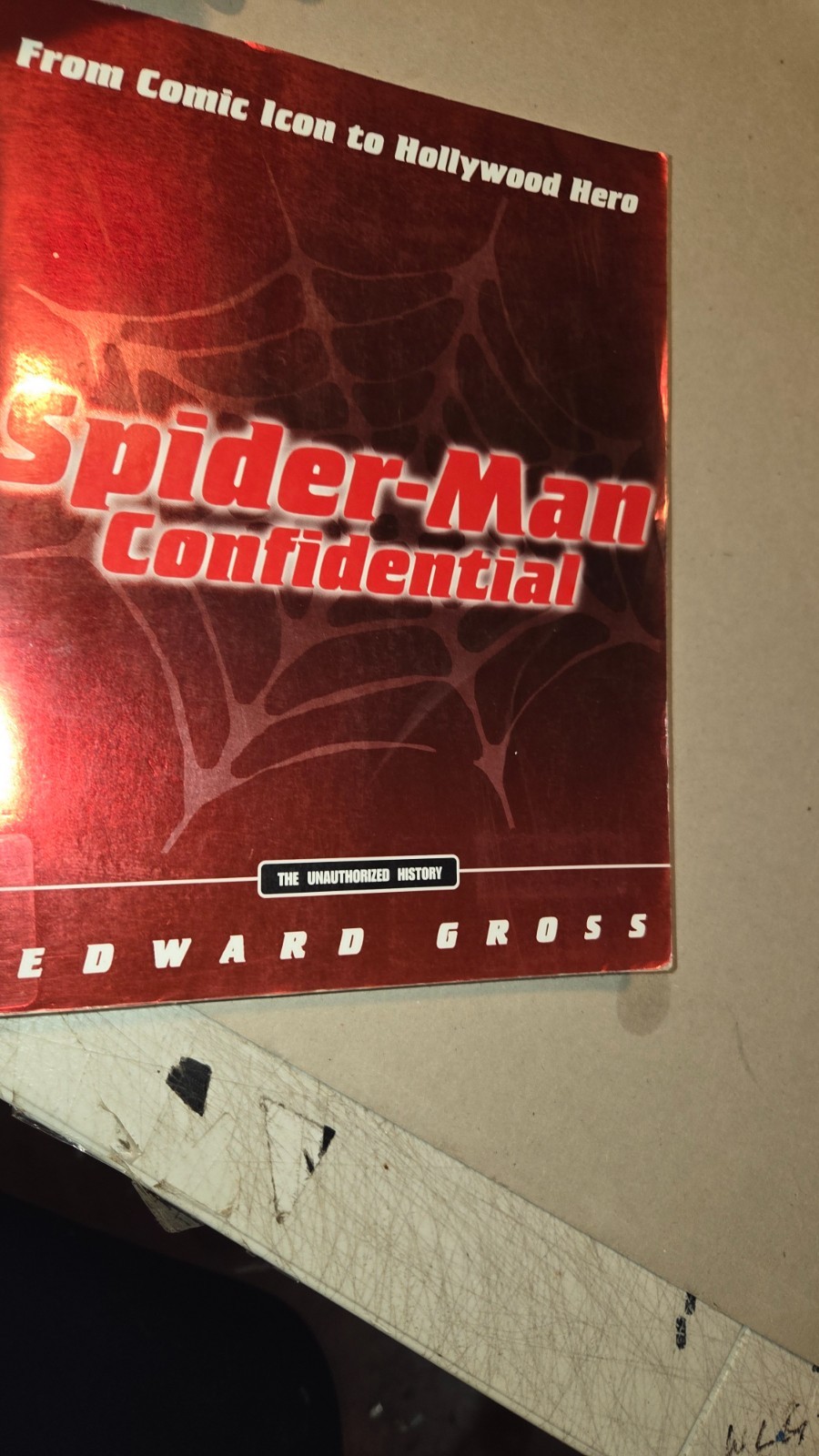 Spider-Man Confidential Softback Book 2002 7X9