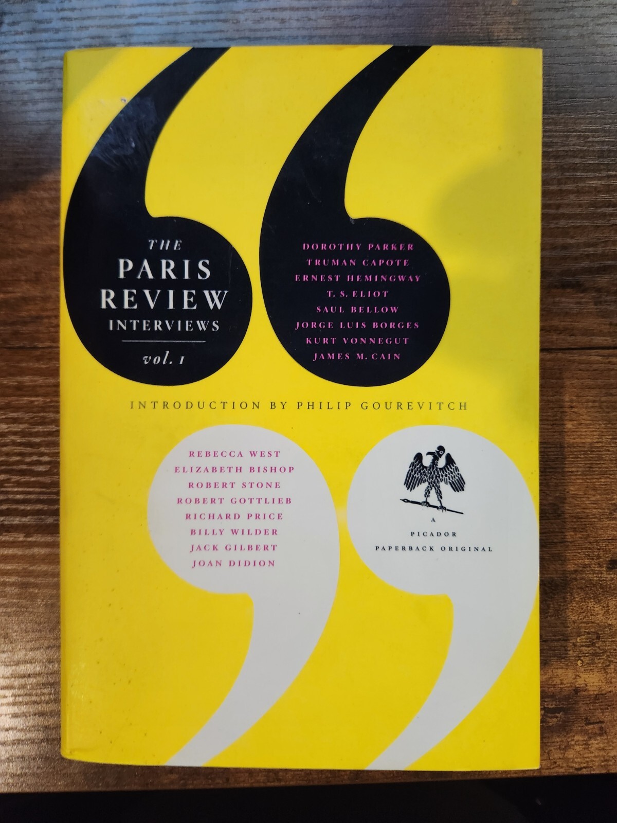The Paris Review Interviews, I: 16 Celebrated Interviews [The Paris Review Inter