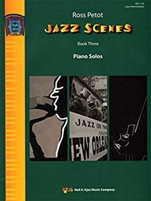 WP1170 – Jazz Scenes – Piano Solos – Book Three – Late Intermedia