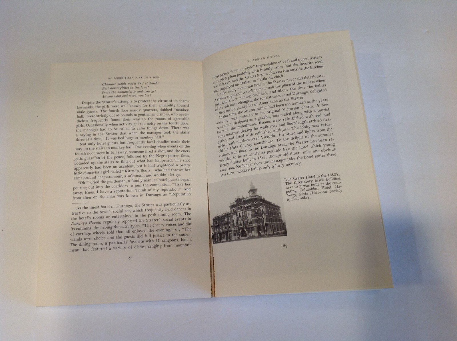No More Than Five in A Bed by Sandra Dallas-1984