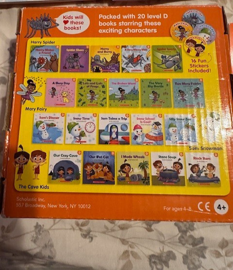Lot of 43 First Little Readers/Buddy Readers Level D- Scholastic- Kinder/1st gr