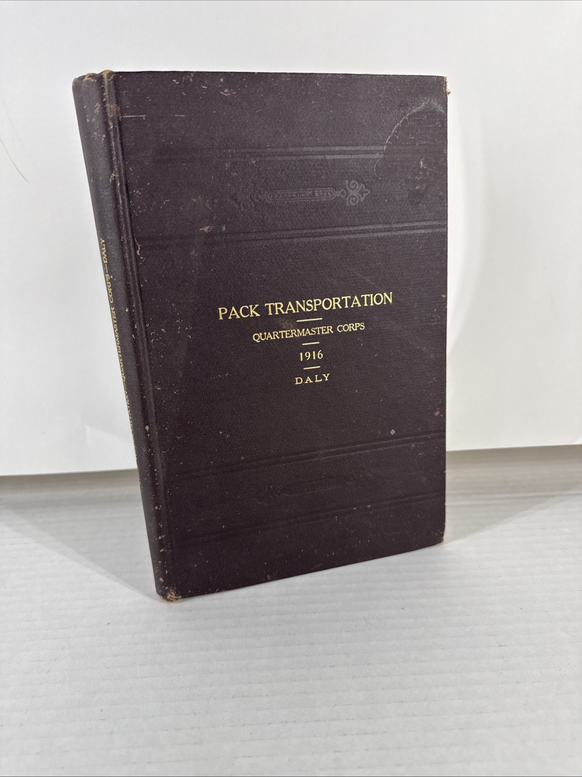 Pack Transportation – Quartermaster Corps, 1916 Daly