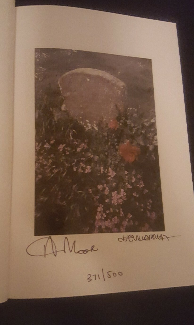 Voice Of The Fire-Alan Moore-SIGNED!-ltd # First U.S. Edition/1st Printing!