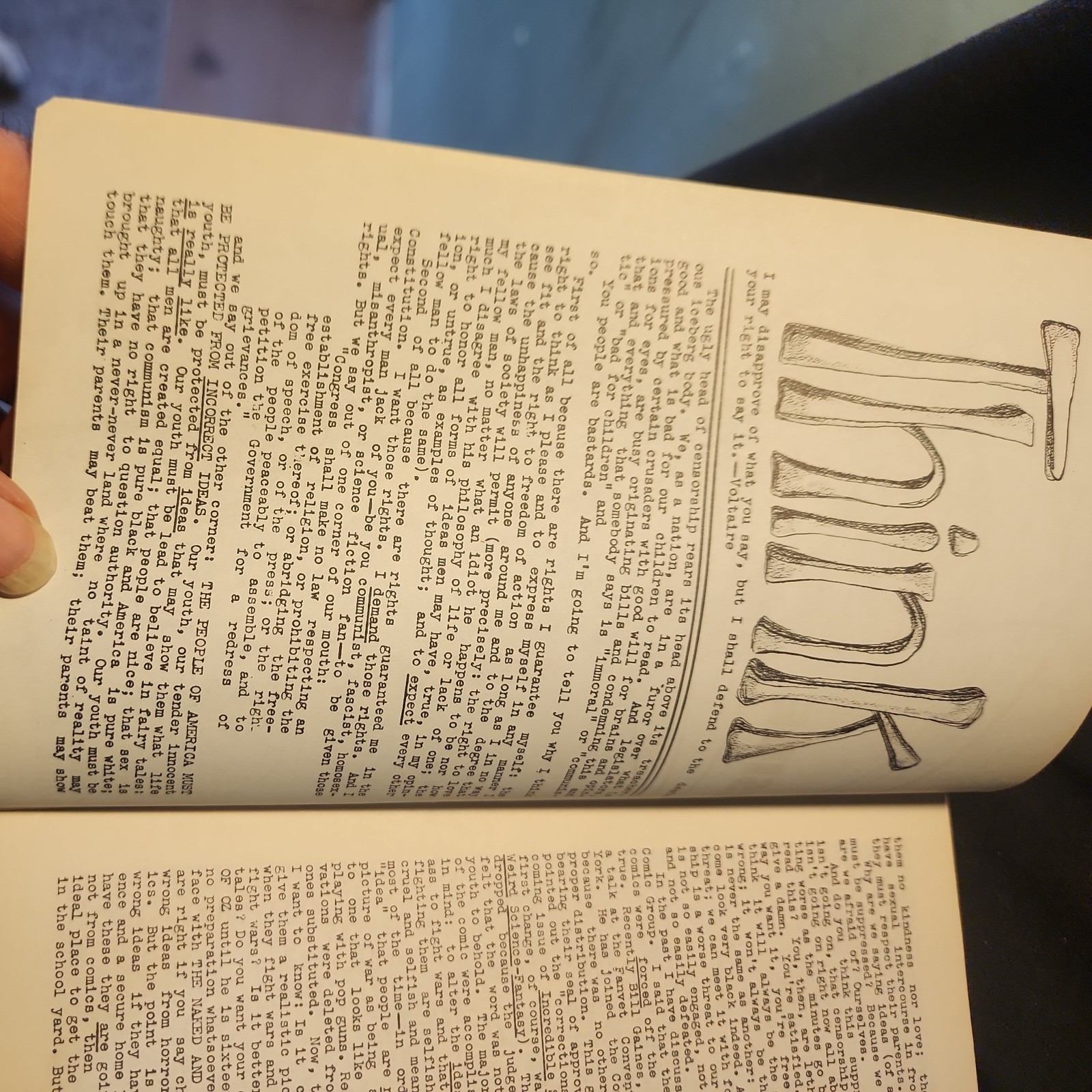 Inside and Science Fiction Advertiser #9 May 1955 “Hardcover” story by Ellison