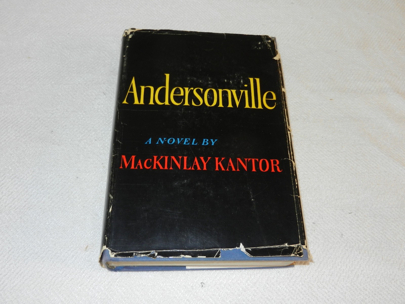 CIVIL WAR HISTORICAL FICTION POW Camp Story “ANDERSONVILLE” 1955 ed