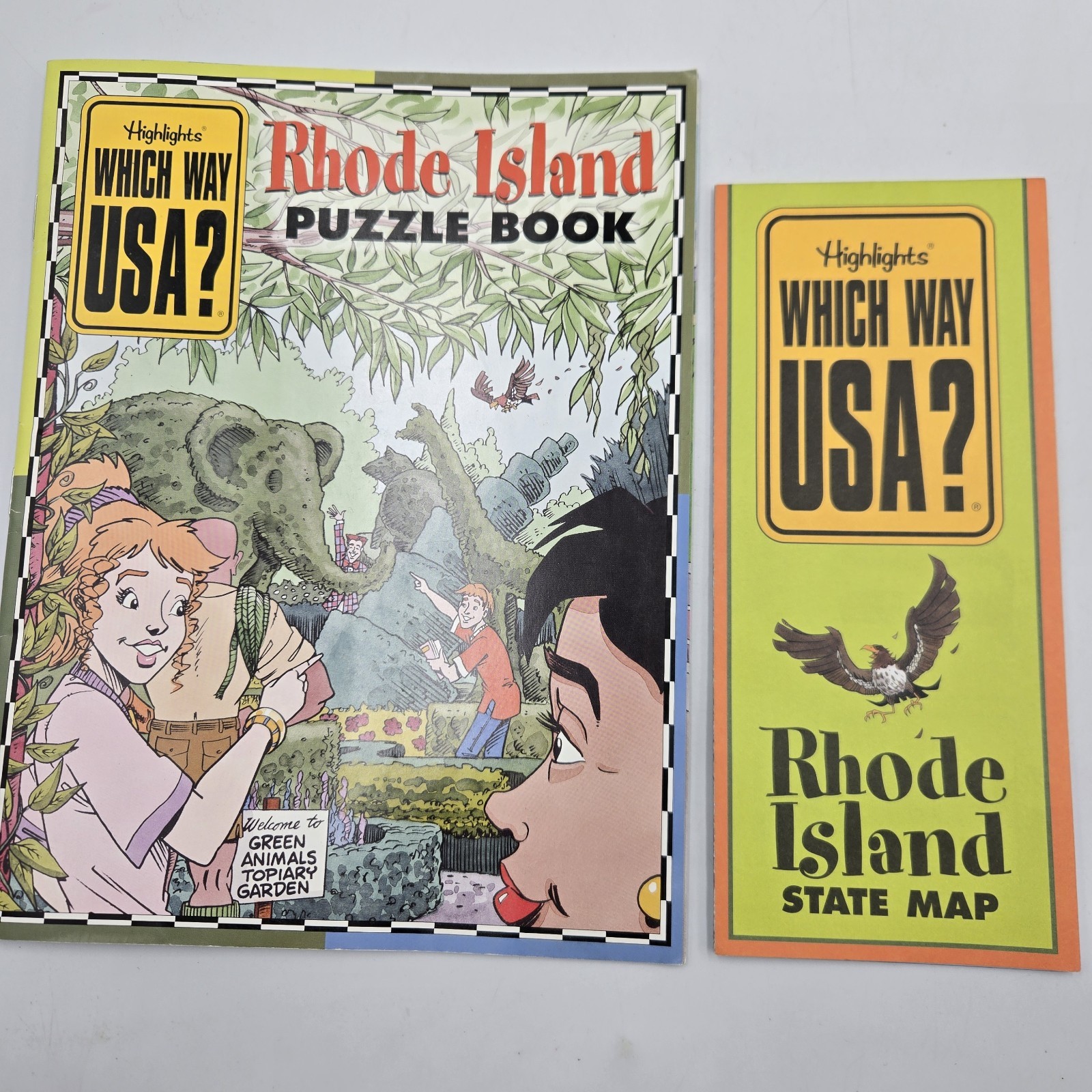 Highlights Which Way USA Rhode Island Puzzle Book Fun Educational Activity