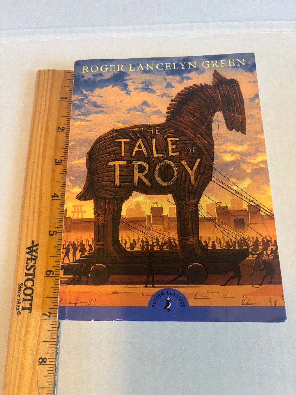 The Tale of Troy (Puffin Classics) – Paperback By Green, Roger Lancelyn -Perfect