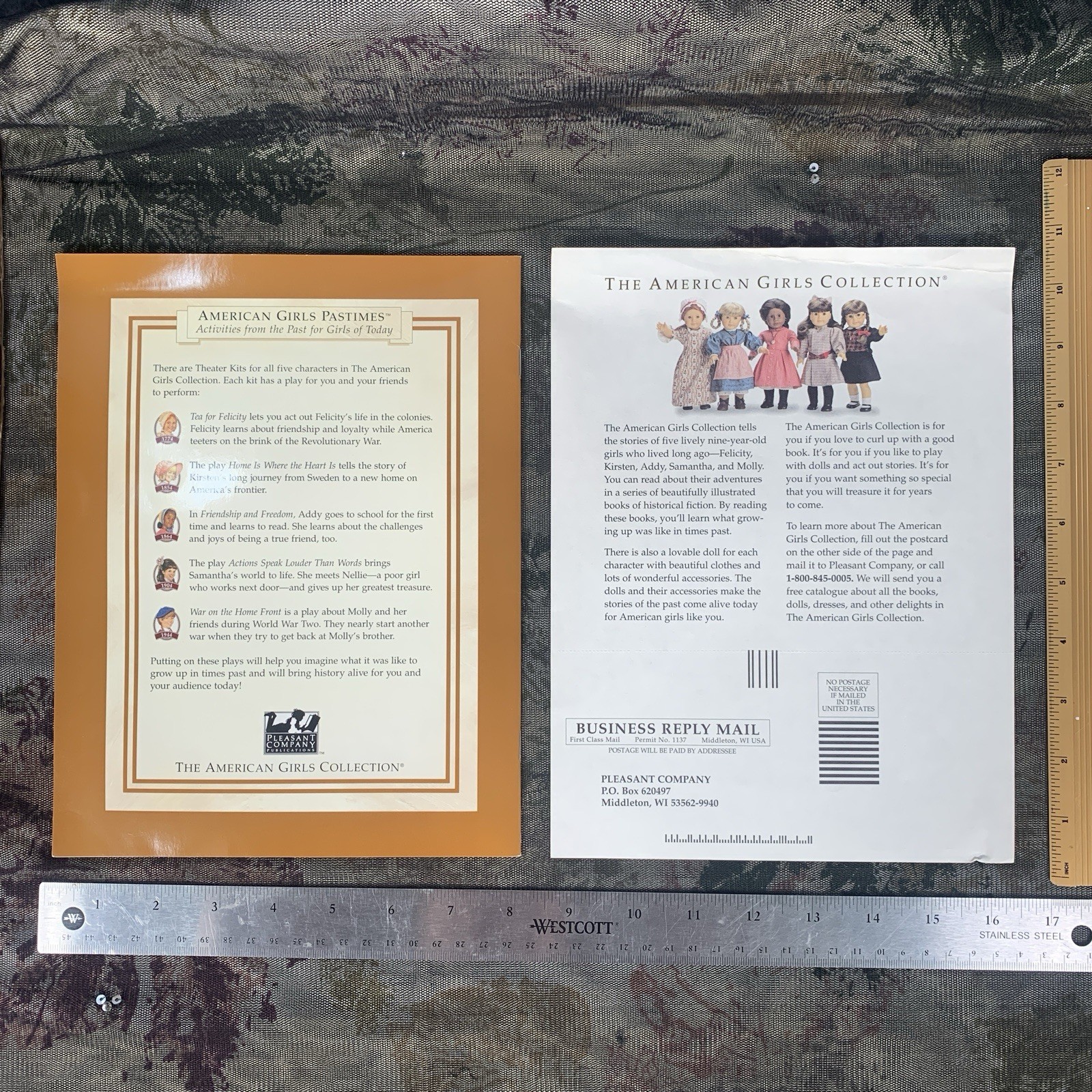 American Girl : Kirsten’s Theater Kit : Play – Home is where the Heart is Script