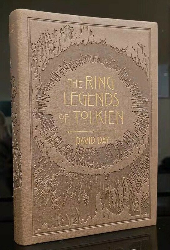 THE RING LEGENDS OF TOLKIEN David Day Illustrated Guide Flexi Bound Faux Leather