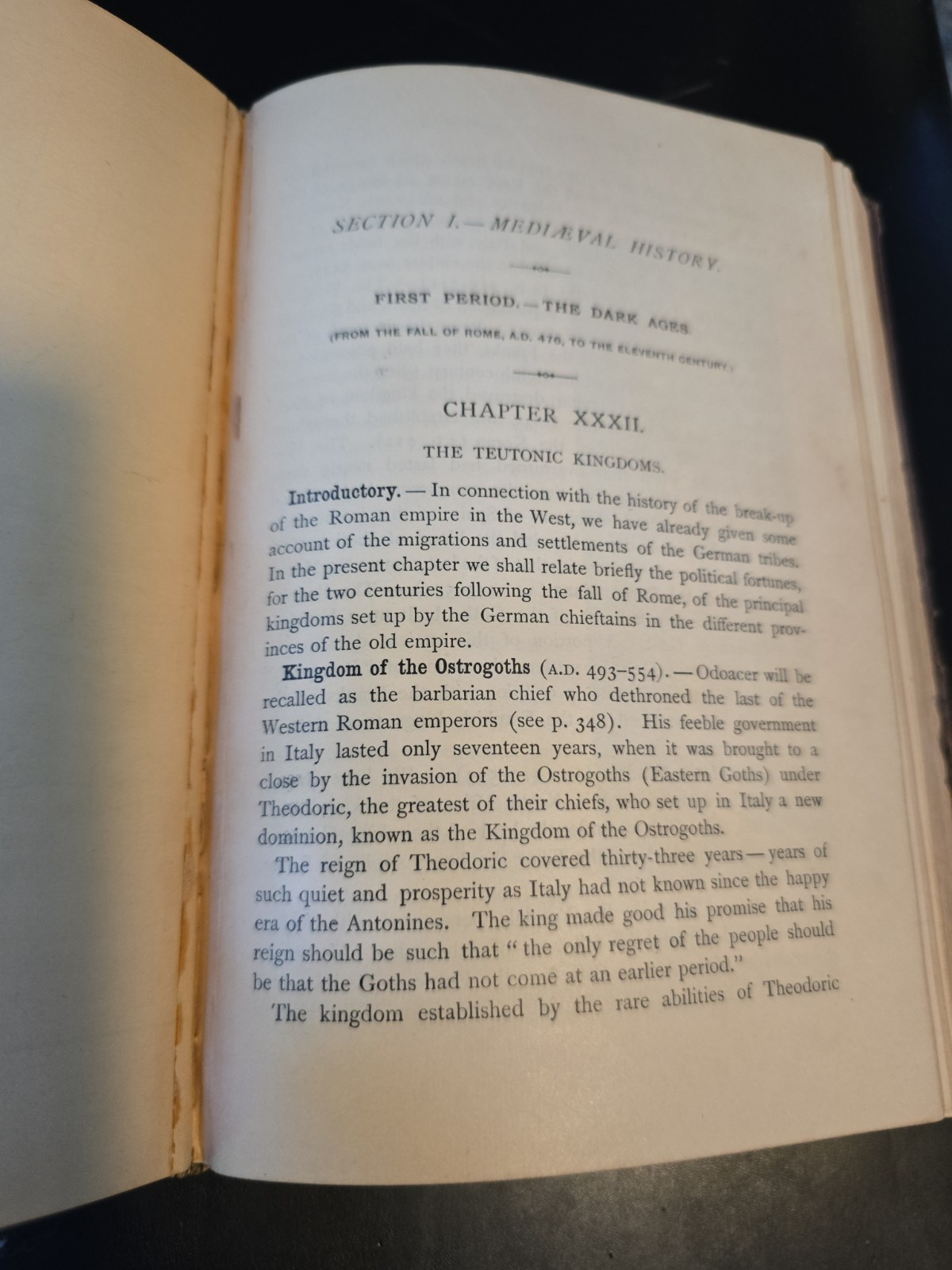 1890 Edition Book General History For Colleges and High Schools ANTIQUE