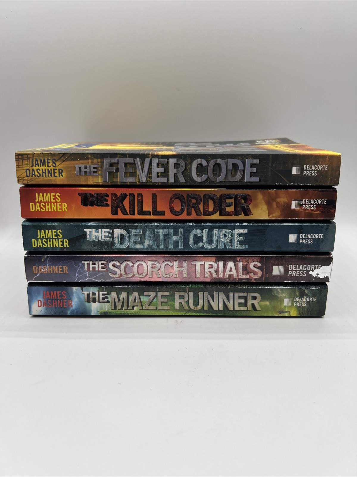 Maze Runner Series 5 Book Set – Paperback By James Dashner