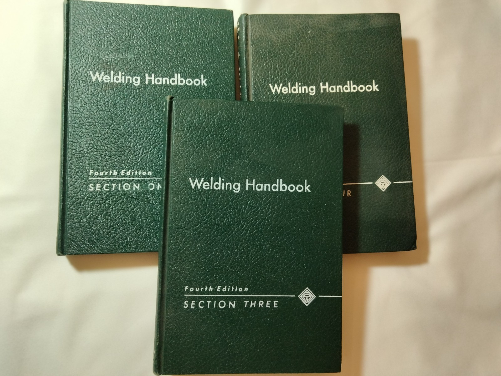 Welding Handbook 1960s Books 1, 3, 4 Hardcover 4th Ed. LOT