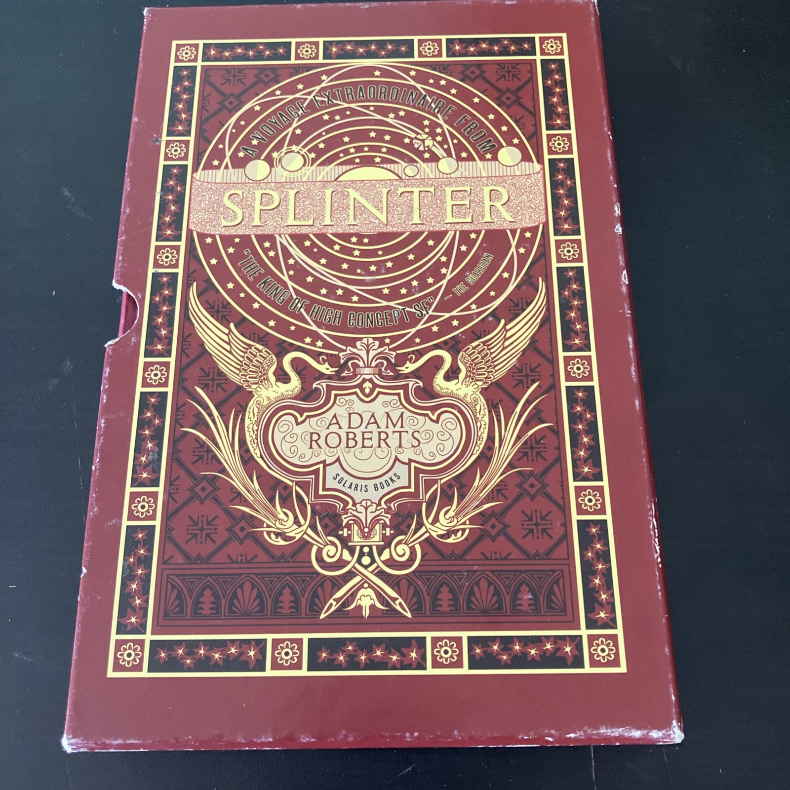 Signed First Edition Jules Verne,Adam Roberts – Splinter Solaris hardcover