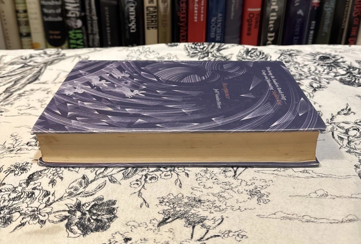 SIGNED! Acceptance – Jeff VanderMeer – First Edition/Print, Southern Reach, POOR