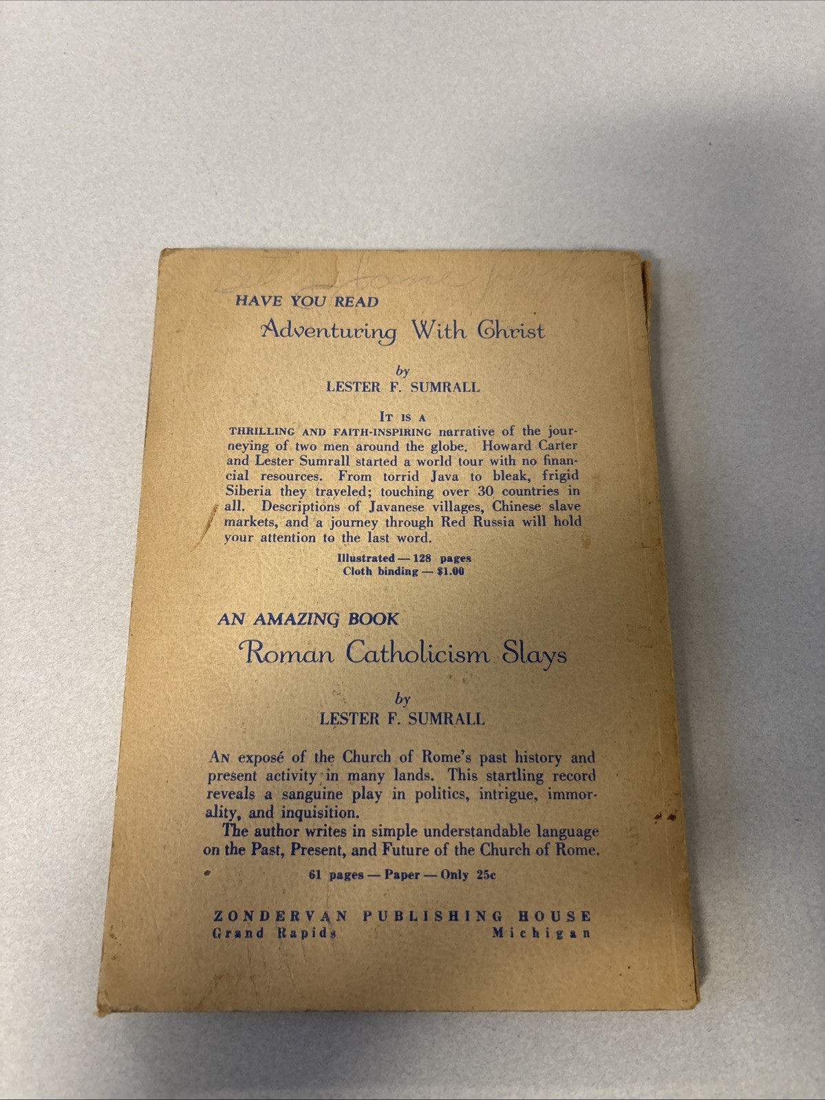 Worshippers of the Silver Screen Lester Sumrall Edith Pennington Hollywood 1940