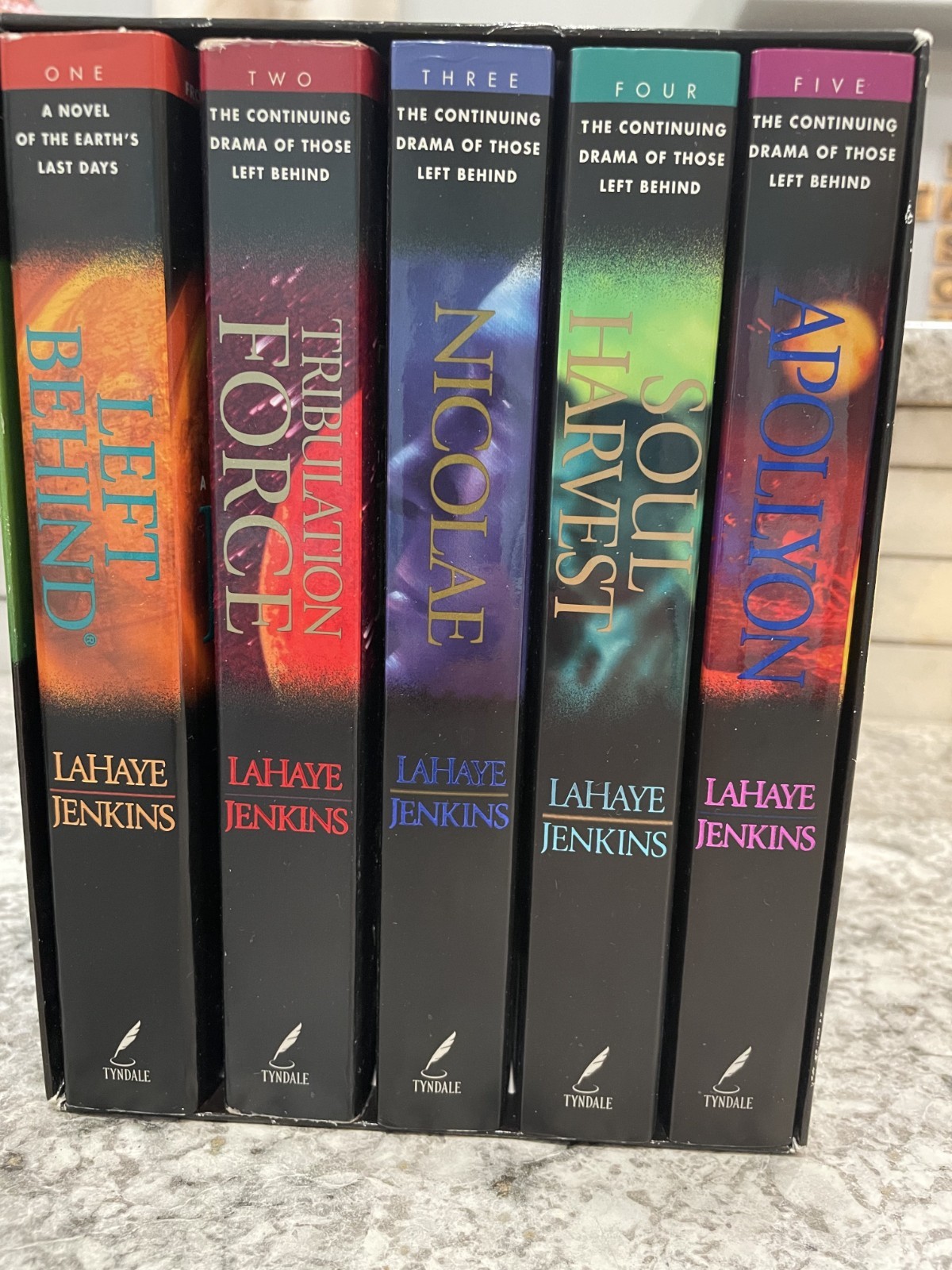 The Left Behind Collection , Volumes 1-5 series, Book Set.