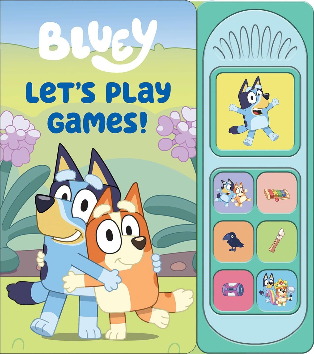 Bluey: Let’s Play Games 📖 Sound Book 📖 By Pi Kids 📖 Brand New