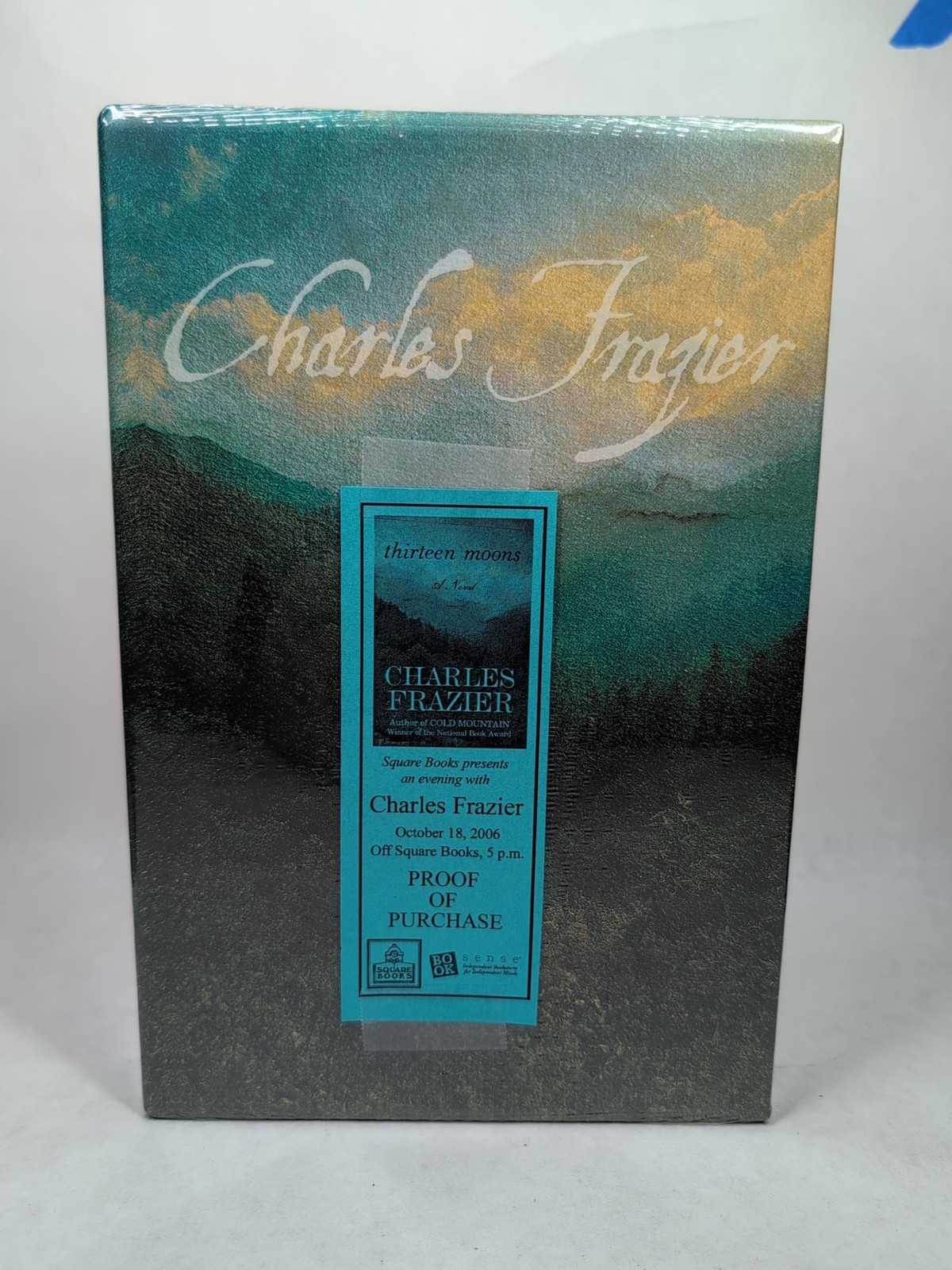 Thirteen Moons by Charles Frazier Signed Limited Autograph Edition Sealed