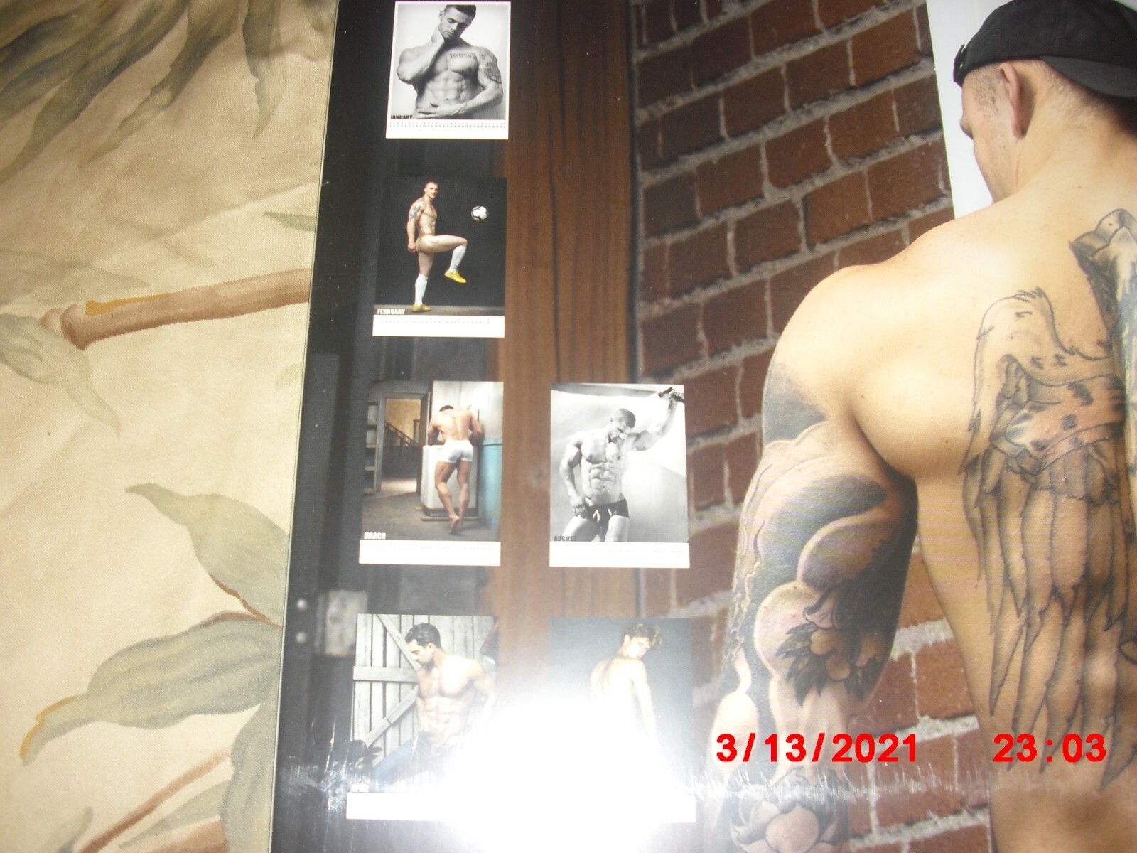 Michael Stokes 2021 Calendar FREE Priority Mail SHIPPING, FALL Sale 25% OFF!!