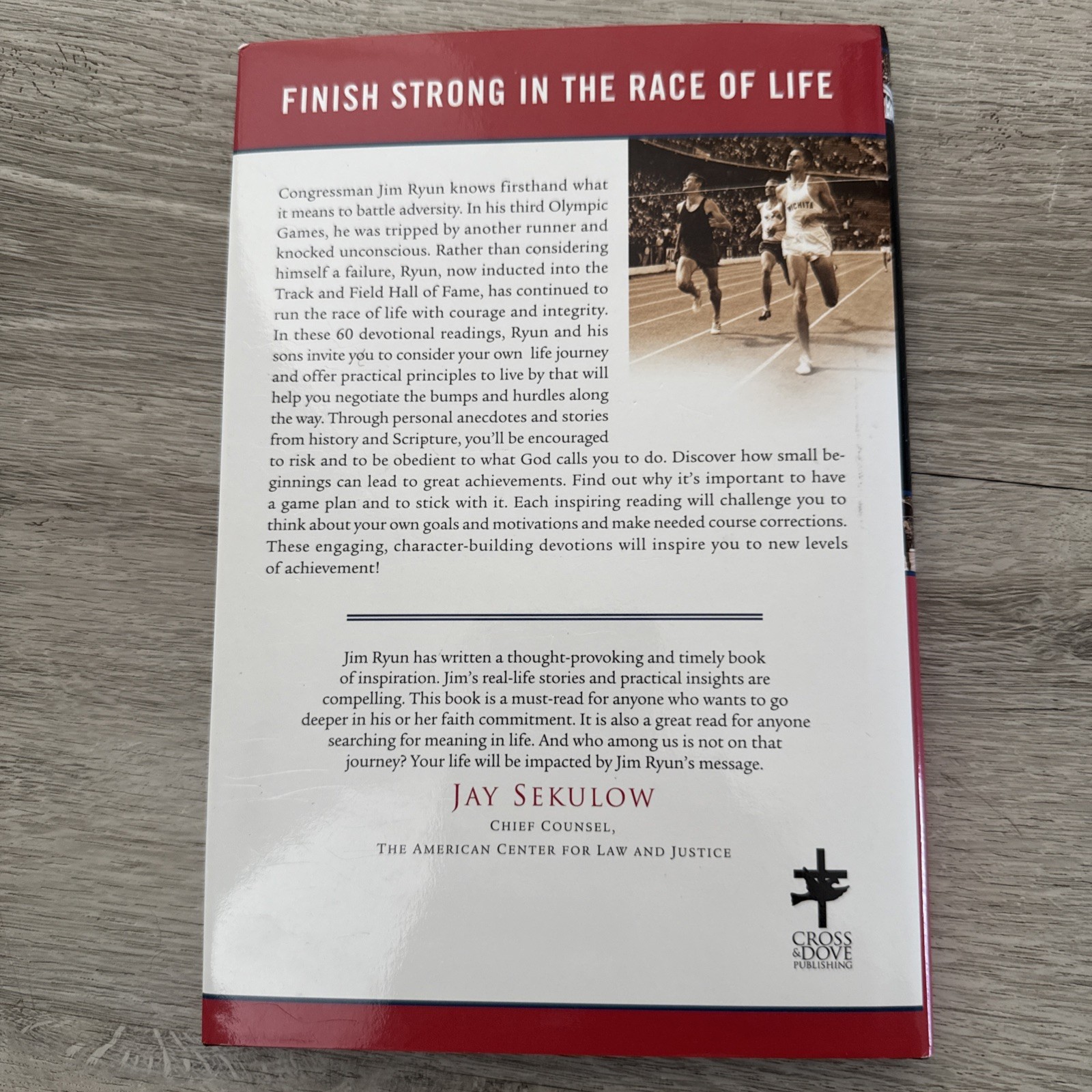 The Courage to Run by Jim Ryun (2006, Hardcover) 1st Edition/1st Printing/Signed