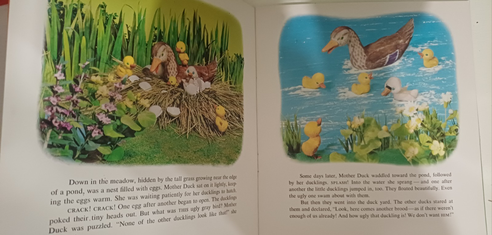 7 Vintage Grosset 3D Puppet Wonder Books